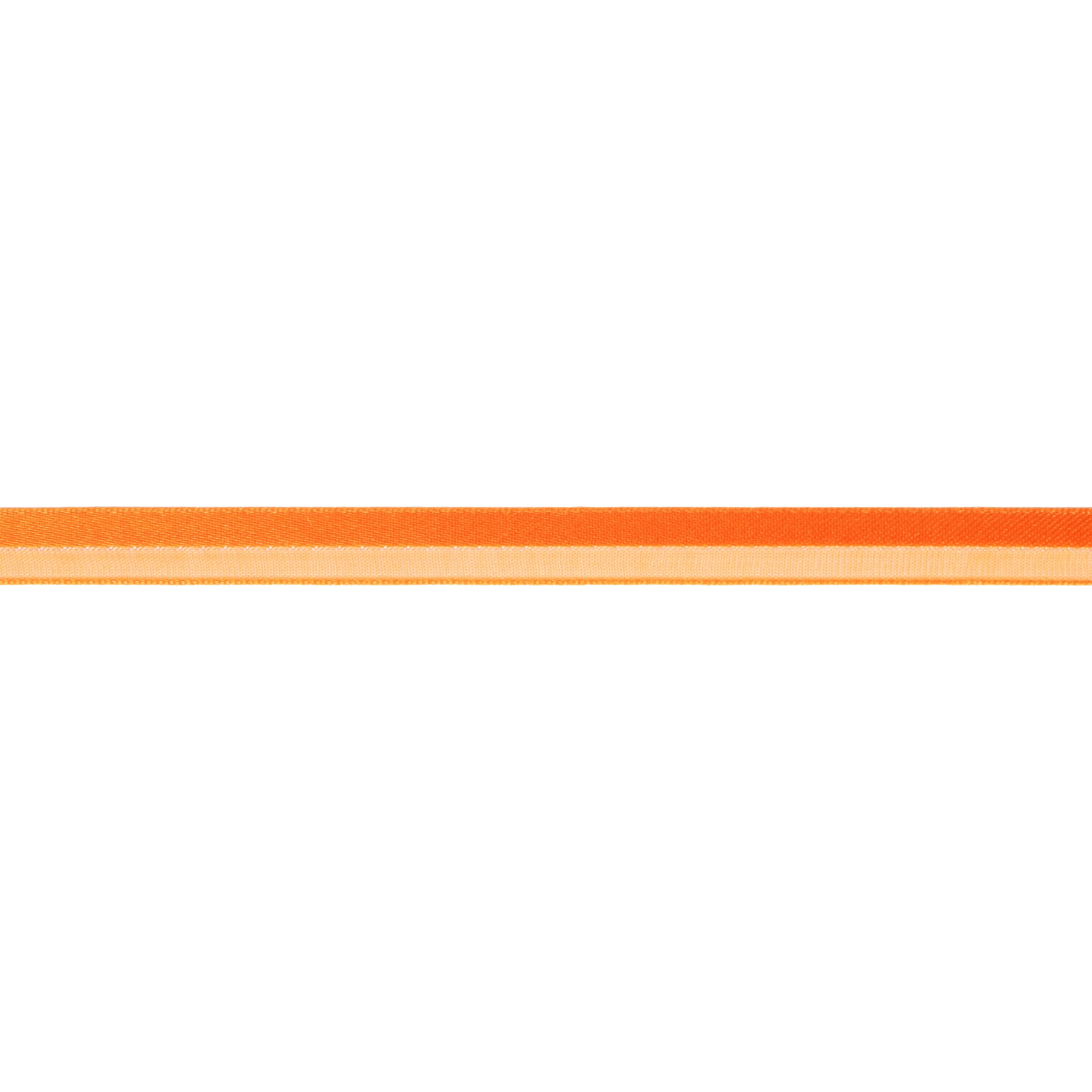 Hello Hobby ORANGE Sheer elegance 3/8 inch x 3 yard ribbon for sewing, crafts and gifting