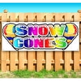 thumbnail image 1 of Snow Cone 13 oz Vinyl Banner With Metal Grommets, 1 of 4