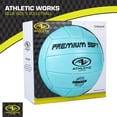 thumbnail image 4 of (2 pack) Athletic Works Size 5 Premium Soft Volleyball, Blue, 4 of 10
