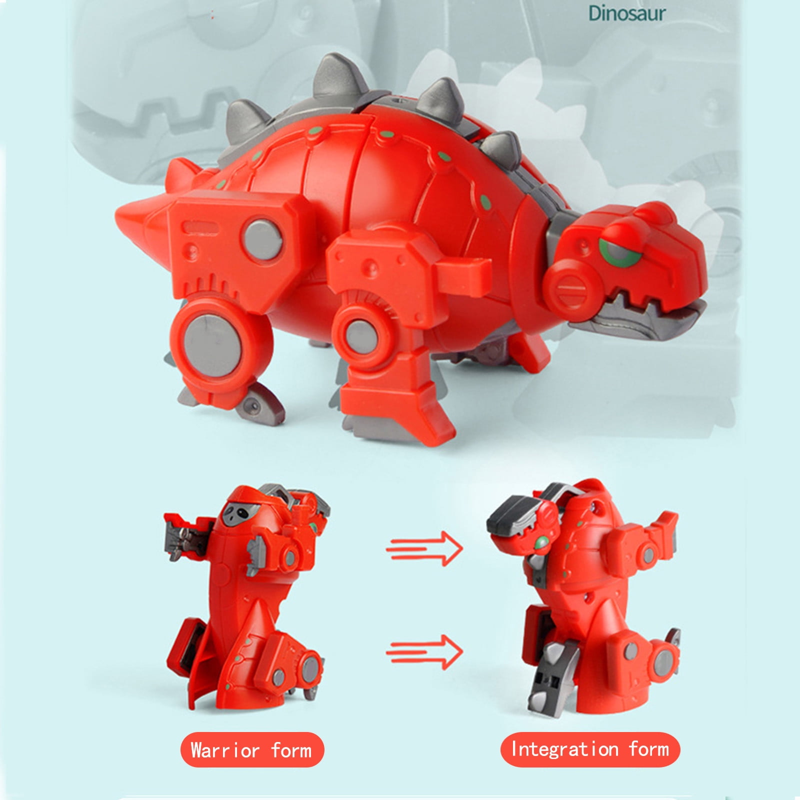 Princess Toys 1pc 6 In 1 Dinosaur Transformed Dinosaur Toys Dino Robot