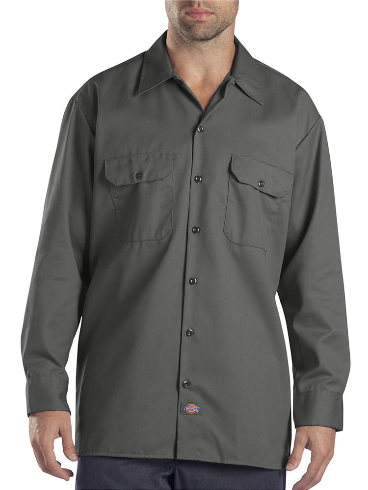 Dickies Big Men's Long Sleeve Twill 