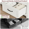 thumbnail image 3 of Yiwa Commode Grand à 6 Tiroirs, Coffre de Rangement Rustique et Moderne, Armoire Robuste en MDF pour Chambre, Couloir Ou Salon, 3 of 7
