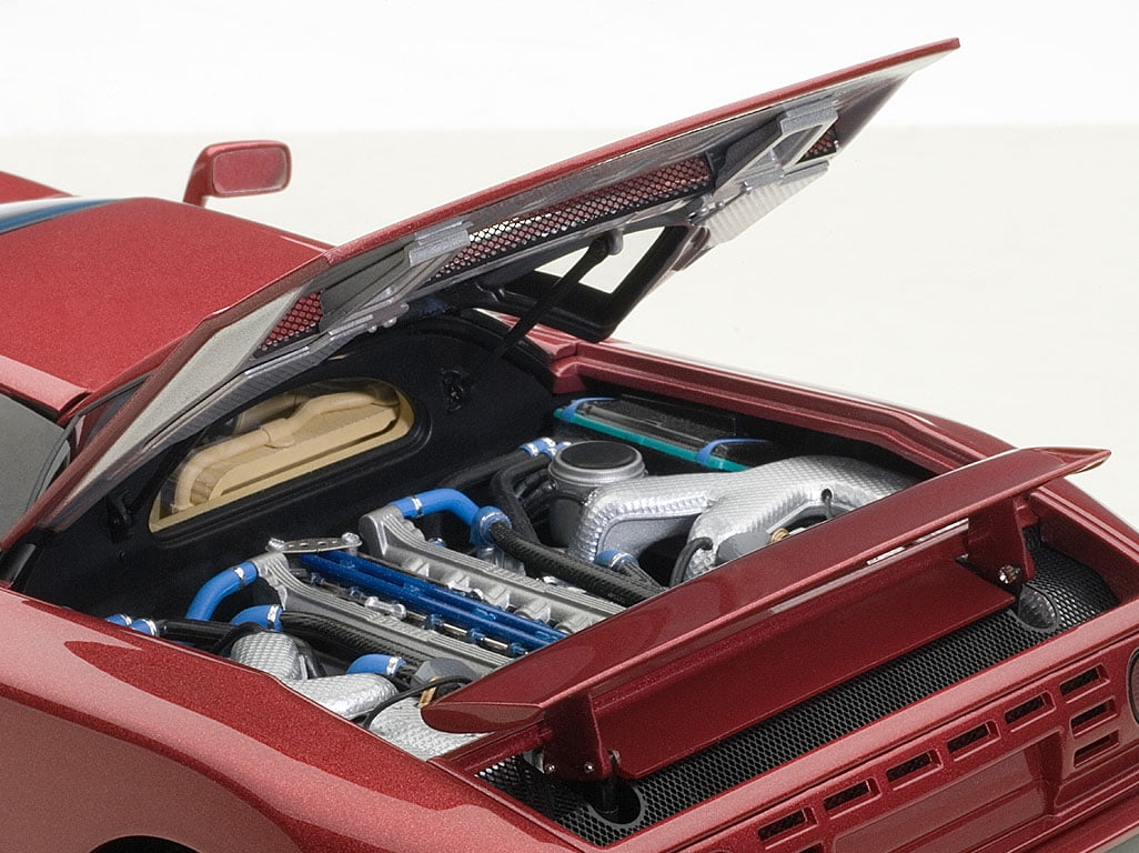 Autoart AA70977 1 to 18 Scale Bugatti EB110 GT Dark Red Diecast Car Model