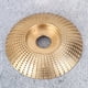 thumbnail image 2 of Steel Abrasive Disc Grinding Wheel Wood Carving Disc Durable for Wood Non-metallic Materials Angle Grinder ANGGREK Otros, 2 of 8