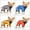 Blue - L, variant on Four-Legged Dog Cotton Cold-Proof Clothing, Waterproof & Reflective Pet Jacket With Random Zipper Color, Thickened Warm Apparel For Daily & Outdoor Use, Size L