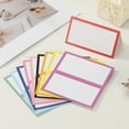 thumbnail image 4 of Uxcell 50Pcs Table Place Cards, 3.5 x 2 Inches Blank Name Place Cards for Table Setting Wedding Reception, Purple, 4 of 6