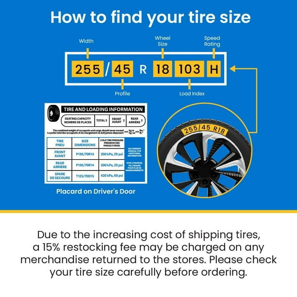 Mirage MR-WP272 Winter Tire 225/50R18 95H - Walmart.ca
