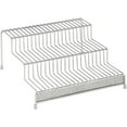 thumbnail image 3 of Kitchen Details 3 Tier Spice Rack Shelf Organizer 10.2 L x 9.6 W X 4.3 H in Pave Diamond Design, 3 of 3