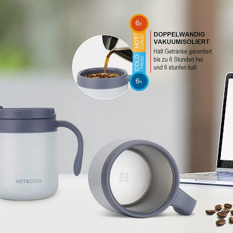 12oz Leak Proof Vacuum Insulated Coffee Mug