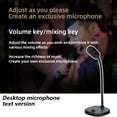 thumbnail image 3 of Instantly Voice Adjuster Handheld Microphone with 16 Effects Compact Design for Mobile PC Gaming Consoles Black, 3 of 7