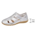 thumbnail image 5 of Wensltd Women's Sandals Closed Toe Flat Sandals With Adjustable Straps For Casual Summer And Everyday Wear, 5 of 9