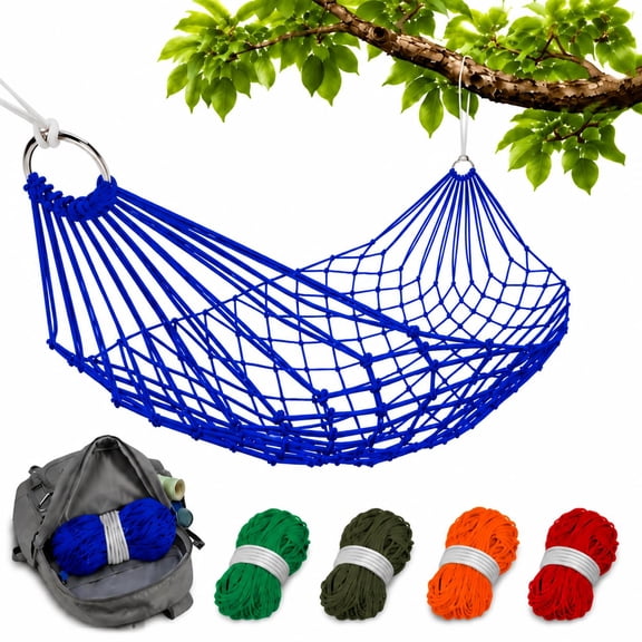 Mesh Hammock, Net Hammock for Outside Camping, 220 lb