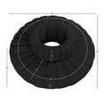 thumbnail image 6 of Meridian Furniture Arc Black Boucle Fabric Modular Sectional, 6 of 6