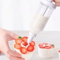 thumbnail image 5 of Anvazise 1 Set Dessert Decorating Injector with 8 Piping Tips Cupcake Frosting Filling Cookies Puffs Making Cake Decorating Icing Tool Kit Baking Supplies White, 5 of 13