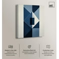 thumbnail image 2 of Blue Door Canvas Modern Midcentury by Art Remedy, Gallery Wrapped, 30" x 36", 2 of 7