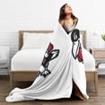 thumbnail image 5 of Benedictine College Logo Fleece Blanket, Very Soft Microfiber Flannel Blanket for Couch Warm and Cozy for All Seasons, 5 of 6
