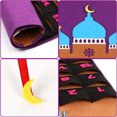 thumbnail image 4 of Eid Mubarak Countdown Calendar Felt Eid Mubarak Advent Calendar Ramadan Party Decoration, 4 of 8