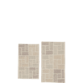 thumbnail image 4 of Chesapeake Berkeley 2pc Tan Washable Bath Rug Set (21"x34" & 24"x 40"), 4 of 9