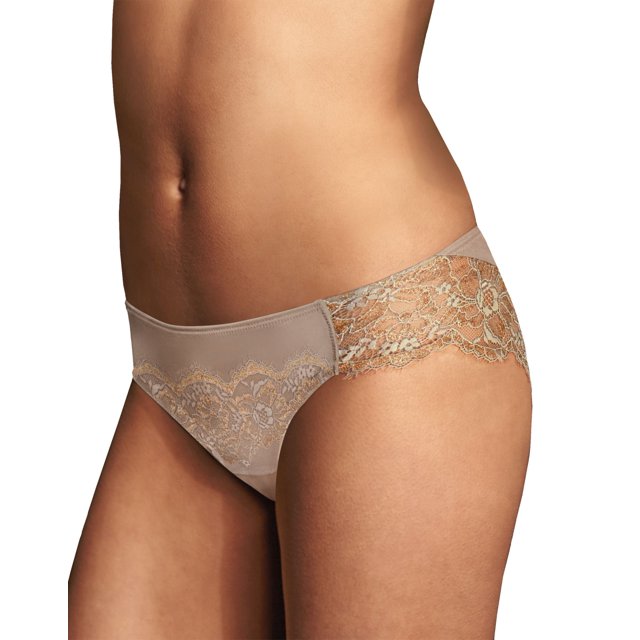 Maidenform Womens Comfort Devotion Lace Back Tanga - Best-Seller, 7