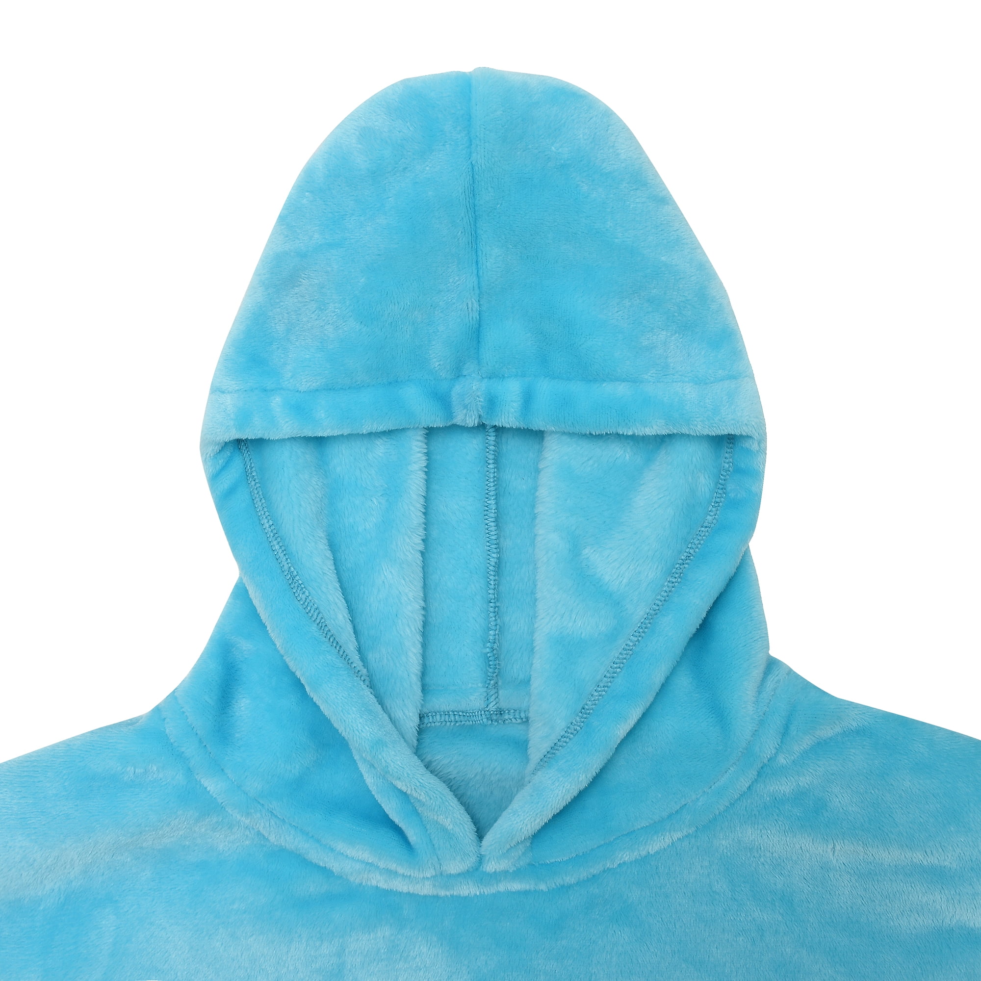 Catalonia Oversized Blanket Hoodie Sweatshirt for Kids, Wearable Fleece Pullover with Large Front Pocket, Teen Boys Girls Gift