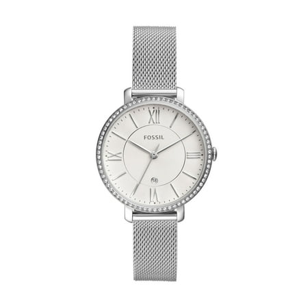 Fossil Women's Jacqueline Three-Hand Date, Stainless Steel Watch, ES4627