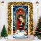thumbnail image 5 of Seyotauo Merry Christmas Door Cover 72 x 35 Inch Xmas Tree Santa Snowman Fireplace Printed Door Hanging Cover Large Banner Background for Front Porch Outdoor Sign Holiday Party Decorations, 5 of 6