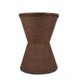 thumbnail image 2 of hometrends Rope and Wood Top Stool, 2 of 3