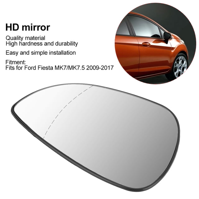 Espejo Retrovisor de Cristal, Espejo Retrovisor de Puerta Con Calefacción Eléctrica, Apto Para Mk7 Mk7.5 2009 A 2017