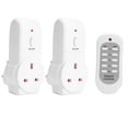 thumbnail image 2 of 2 uds enchufe del Reino Unido Control remoto Universal interruptor de luz de toma de corriente inteligente para accesorios de productos de iluminación, 2 of 9