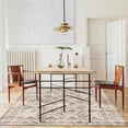 thumbnail image 3 of ReaLife Machine Washable Rug - Stain Resistant, Non-Shed - Eco-Friendly, Padded, Family & Pet Friendly - Made from Premium Recycled Fibers - Zara Vintage Distressed - Beige Ivory Gray, 7'6" x 9'6", 3 of 5