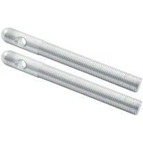 Allstar Performance ALL18487 0.38 in. Dia. Replacement Aluminum Hood Pins, Silver - Pack of 2