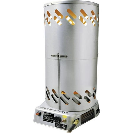 Mr Heater F270500 Portable Radiant Convection Heater, 75000 - 200000 BTU, 4700 sq-ft, (Best Propane Boiler For Radiant Heat)