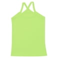 thumbnail image 3 of Alvivi Kids Girls Sleeveless Tank Tops Gymnastics Yoga Training Athletic Camisole Ballet Undershirts Green 9-10, 3 of 5