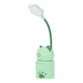 thumbnail image 2 of LED Desk Lamp, Eye Protection  LED 360 Degree Adjustment Table Lamp  For Reading For Learning Green, 2 of 8