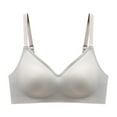 thumbnail image 1 of Brasieres de Mujer Sujetador sin Costuras para Mujer con Pequeño Push up y Soporte Suave Secundario sin Aros Extra Grande, 1 of 2