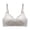 Grey, variant on ,Women's Seamless Full Coverage Bra Soft Support Wireless Bra Spaghetti Adjustable Strap Ribber Bralettes OTHER L