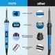 thumbnail image 3 of Adjable Temperature Sing Iron Kit 80w / S Iron Lcd Electric Sing Iron Rep Tools, 3 of 5