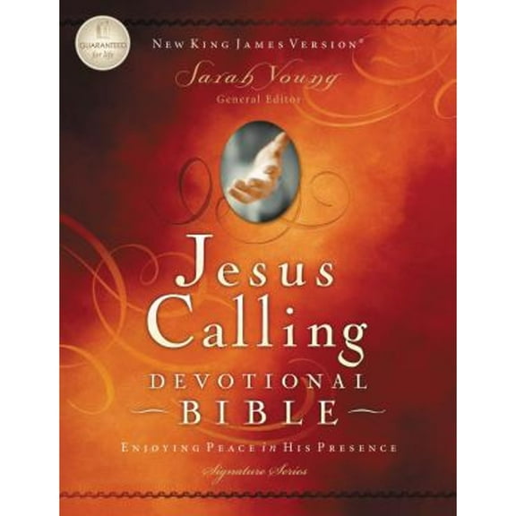 Jesus Calling Devotional Bible-NKJV (Hardcover) by Sarah Young