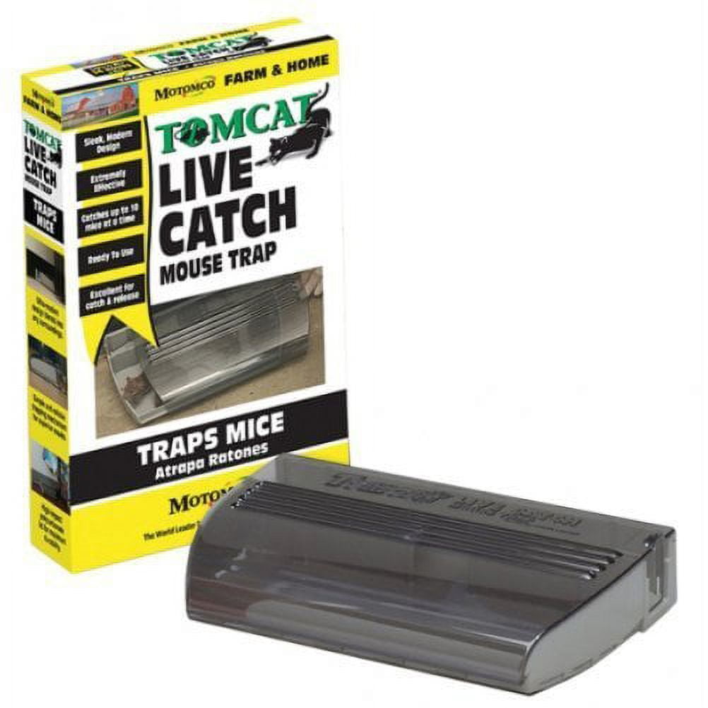 Motomco Ltd D-Tomcat Live Catch Mouse Trap 1 Pack