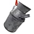 thumbnail image 3 of On Holiday Galvanized Steel Milk Can Christmas Tree Ornament, 3 of 3