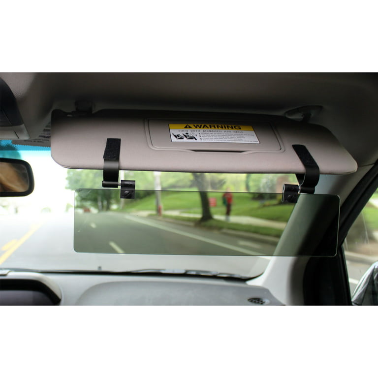 Universal Car Anti-Glare Sun Visor Extender, with Adjustable Angle