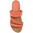thumbnail image 5 of Journee Womens Colette Slide Flat Sandals, Widths Available, 5 of 9