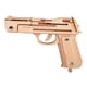 thumbnail image 3 of 3D banda de goma de madera pistola rompecabezas juguete DIY hecho a mano modelo chico niño Woodcraft Kit de montaje, 3 of 8