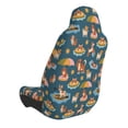 thumbnail image 2 of Wukai Beach Dog Full Set Car Seat Covers with Soft Padding Universal Auto Front Seats Protector and Cushion Mat, 2 of 5