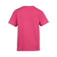 thumbnail image 3 of The Gildan Youth Ultra Cotton 6 oz T-Shirt - HELICONIA - M, 3 of 3