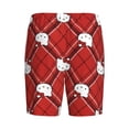 thumbnail image 2 of Lsque Sanrio Mens Sleep Pajama Shorts,Short Pajama Pants, Cotton Ultra-Soft Knit-Medium, 2 of 9