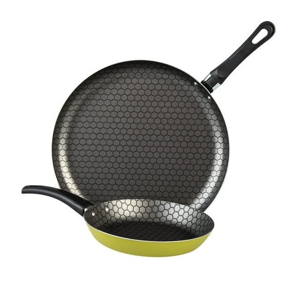 Set De Sartén Y Comaleta Cinsa De Aluminio Con Antiadherente Color Verde Kiwi