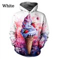 thumbnail image 3 of Sudadera con capucha con estampado de helado, sudadera con gráficos en 3D para hombre, sudadera de moda de otoño e invierno para niños, sudadera con capucha informal, ropa para mujer, 3 of 5
