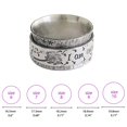thumbnail image 3 of sweethay 2 piezas mujeres hombres anillo regalo moda accesorio dedo anillos joyería decoración Type6 NO6, 3 of 6