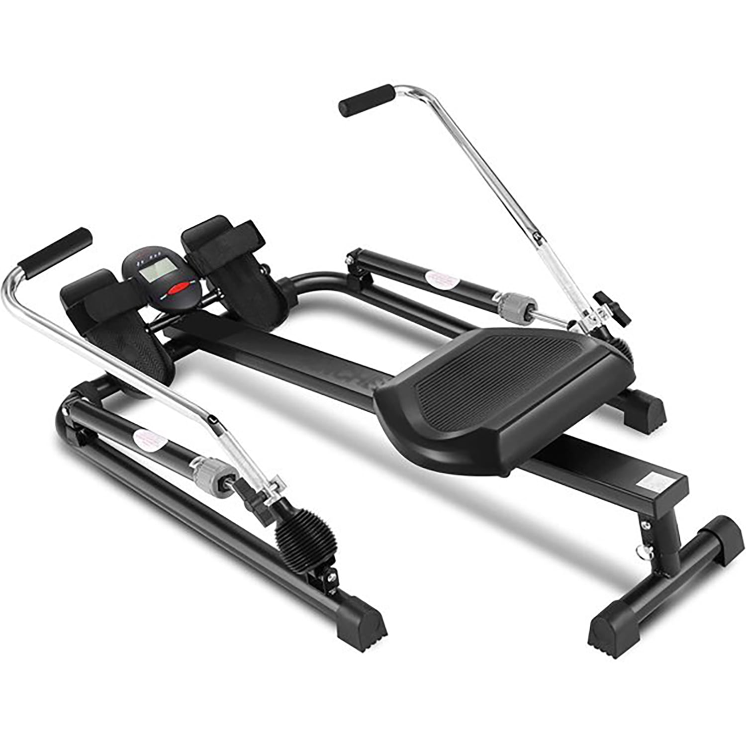 Funmily Rowing Machine,12 Level Adjustable Resistance Hydraulic